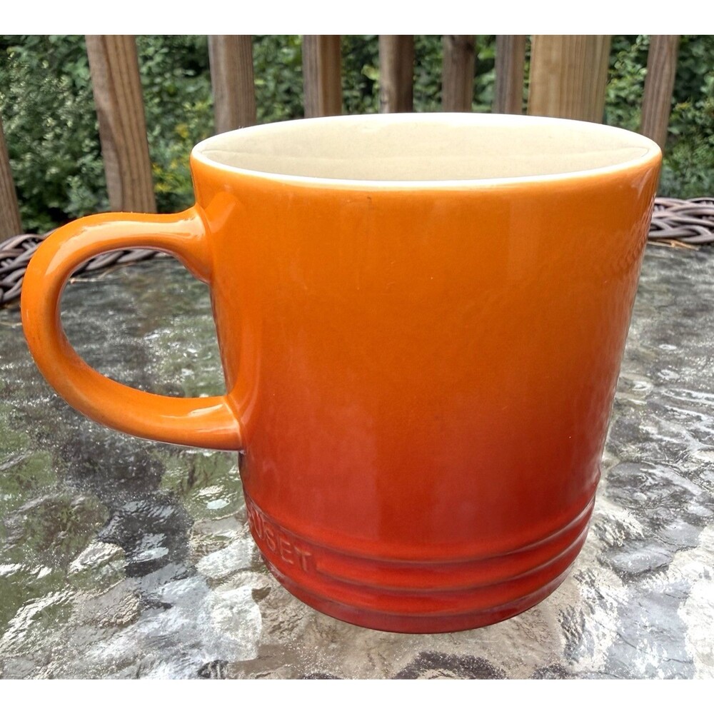Le Creuset Coffee Mug 12 oz 350 ml Flame Orange